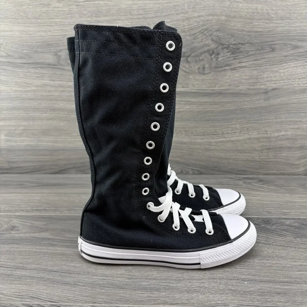 Converse Chuck Taylor All Star X High PS Size 13 Kids Black White Sneakers